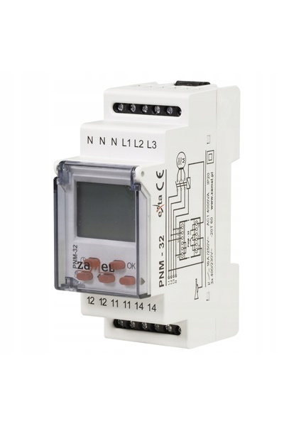 ZAMEL RELEU DE TENSIUNE 3F LCD 230/400V PNM-32