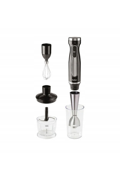 HOFFEN Hoffen Blender de mână 3 în 1 1000W cu accesorii negru MODEL NOU