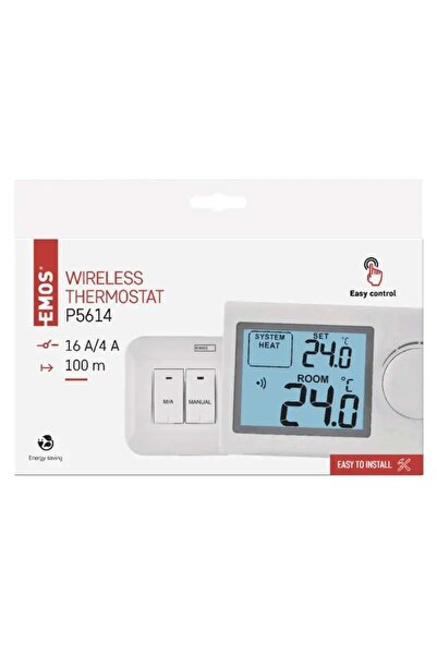 NO BRAND Termostat wireless EMOS P5614 Controler sistem de încălzire/răcire