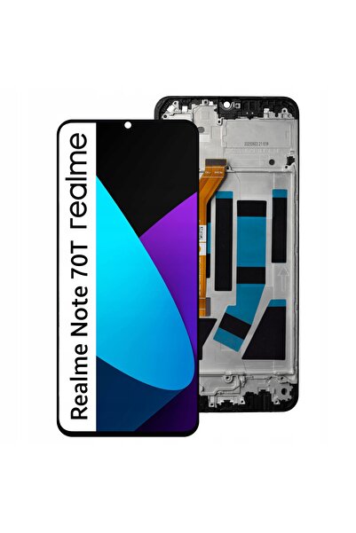 NO BRAND Display pentru Realme Note 70T Ecran LCD cu Ramă