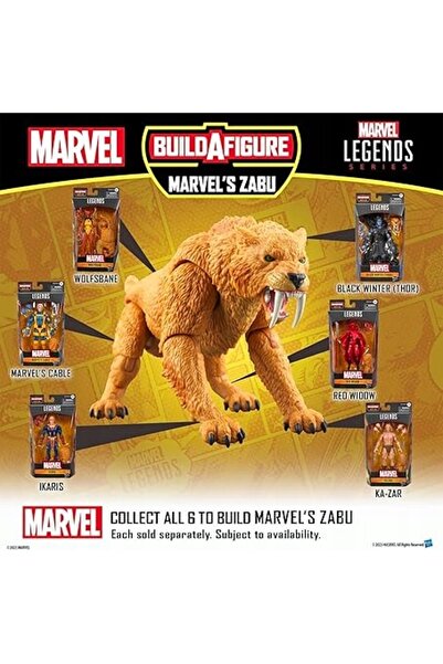 Hasbro FIGURKA KA-ZAR SERIA MARVEL LEGENDS - VERSIUNEA DE BENZI DESCRITE - CO...