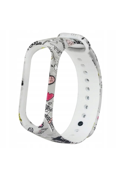 OEM Curea Silicon Multicolora pentru Xiaomi Mi Band 5, Ajustabila si Rezistenta