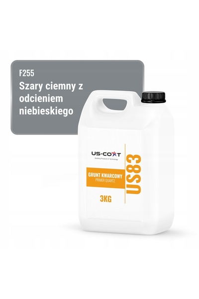 NO BRAND QUARTZ GRUNT PENTRU GIPS SILICONIC GRI ÎNCHIS ALBASTRU F255 3KG PROD...