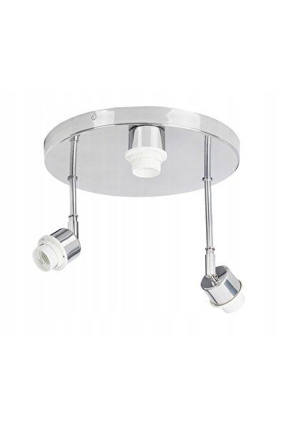 NO BRAND LAMPA candelabru de tavan mobil stil loft cu cablu cromat strălucitor