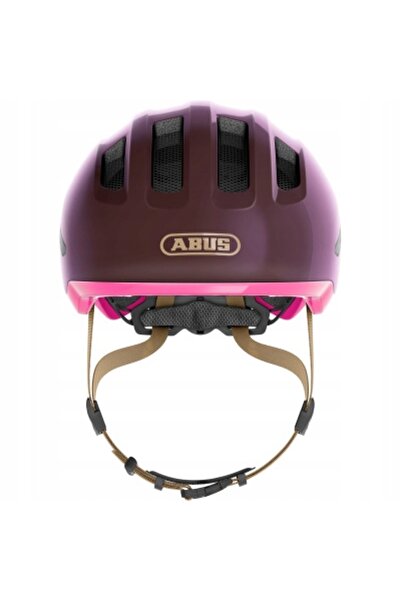 Abus Cască copii SMILEY 3.0 ACE LED mov reglabil M