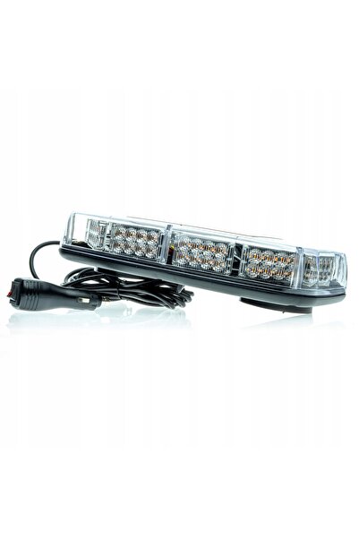NO BRAND Bară luminoasă de avertizare LED intermitentă 12/24V 50W pentru plaf...