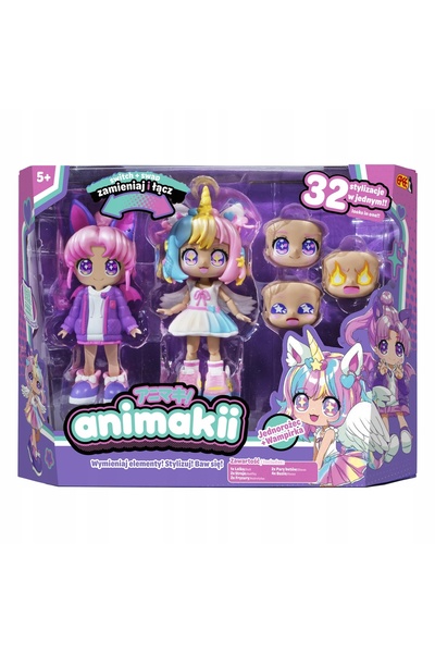EPEE EP60525 Păpușă anime Animakii Unicorn și Vampirka + 32 de stiluri
