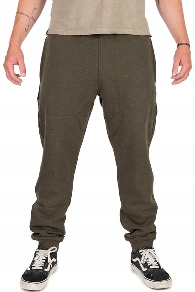 Fox SPODNIE COLLECTION Joggeri Verde Negru M