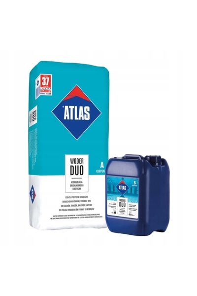 NO BRAND ATLAS WODER DUO HIDROIZOLARE COMPONENTA B LICHID 8KG