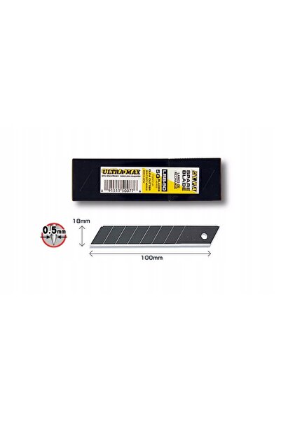 NO BRAND OLFA LBB-50 LAME SEGMENTATE 18mm 50 bucăți