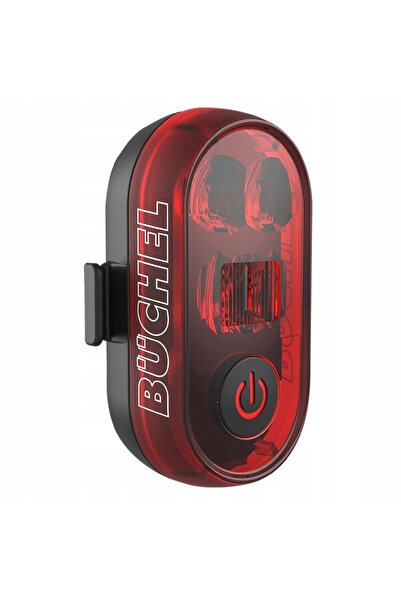 NO BRAND Lumină de bicicletă spate Buchel micro lentilă USB STVZO