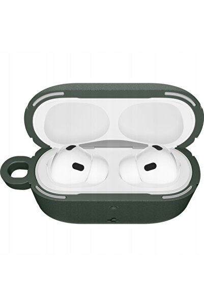 Spigen Pentru husa AirPods Pro 3, carcasă solidă tip Vault cu carabină, mată.