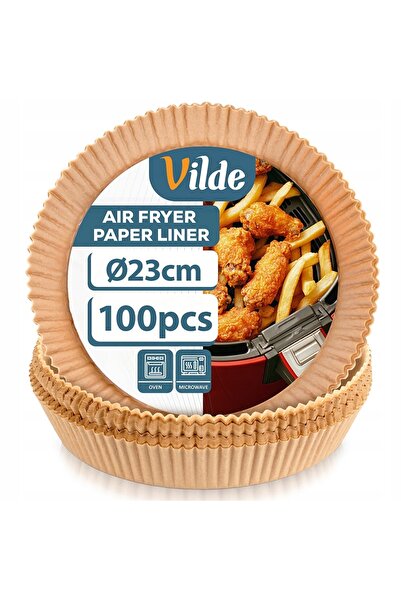 Vilde 300x Hârtii de copt pentru Air Fryer, 23cm