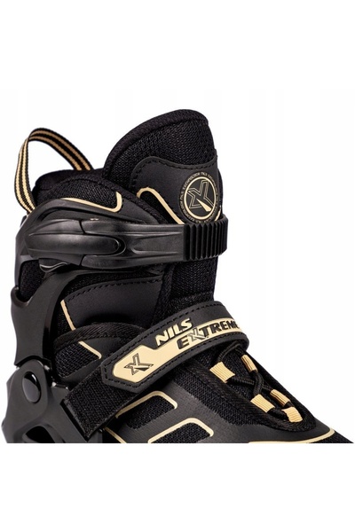 Nils Extreme Rolele cu reglare, rolele de agrement, negru-bej, pentru tineri,...