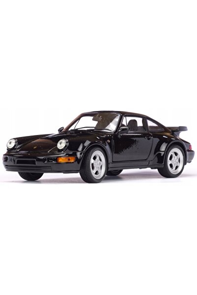 NO BRAND WELLY Mașină metalică Porsche 911 Turbo, model mare, cu ușă care se ...