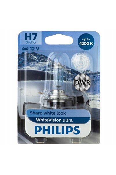 Philips Bec H7 WhiteVision Ultra 4200K + W5W