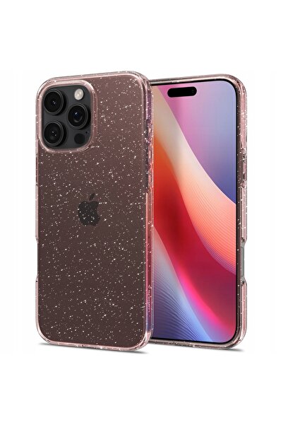 Spigen Husă cu sclipici din cristale lichide pentru iPhone 16 Pro, ușoară și ...