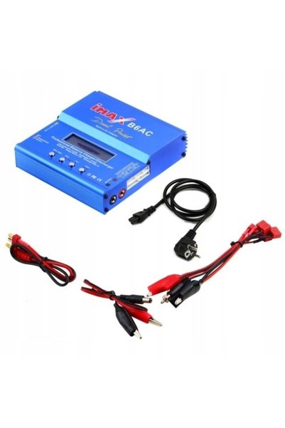 GAT IMAX B6AC 80W ÎNCĂRCĂTOR DE BATERII LI-PO LIPO NIMH SURSA DE ALIMENTARE E...