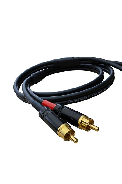 NO BRAND Cablu audio NEUTRIK Klotz 2RCA la 2xRCA - 0.3m