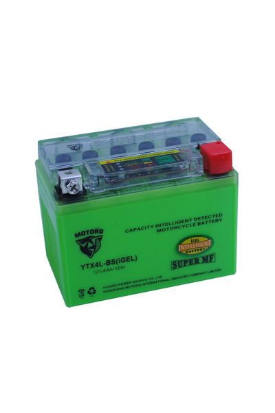 NO BRAND BATERIE GEL AGM 12V 4Ah SCUTER QUAD ZIPP BARTON MOTOCICLETĂ TESTER