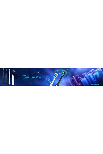 NO BRAND PERIUȚĂ SONICĂ ELECTRICĂ PENTRU DINȚI, SET 2 BUCĂȚI BERDSEN DUO GALAXY