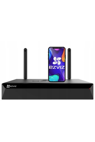EZVIZ Înregistrator WiFi pentru 8 camere 5Mpx X5S-8W Aplicație Vizualizare on...
