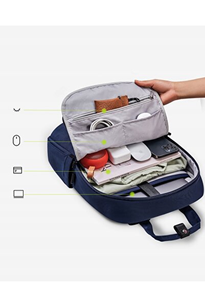 Innostyle Rucsac pentru laptop 15,6 pentru zboruri impermeabil COLORLITE 14L