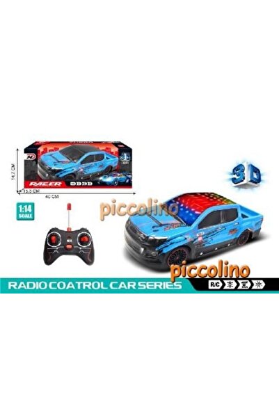 CasaDesteapta.ro RC Truck 1:14 With 4 Functions And 3D Lights - Toy for Child...
