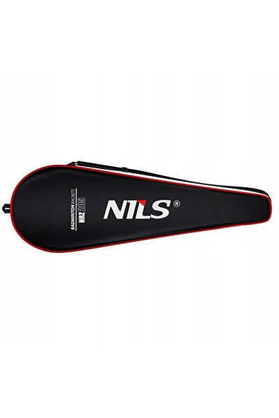 Nilsport Set Badminton 2 Rachete în Husă NILS + 6 Fluturași cu Pene de Rață