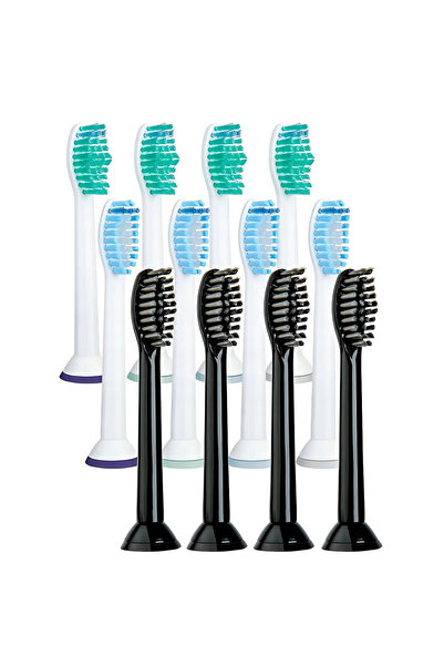 Philips 12 CAPETE DE PERIUȚĂ DE DINTI PENTRU HX6014/HX6054 - ÎNLOCUITOARE DE ...