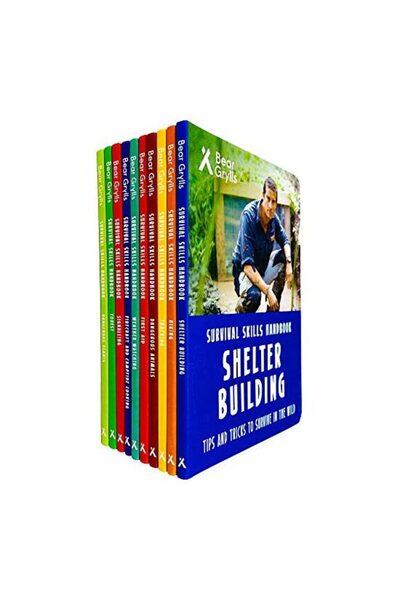 Generic (Unbranded) Seria de Cărți de Supraviețuire Bear Grylls - Set de 10 C...