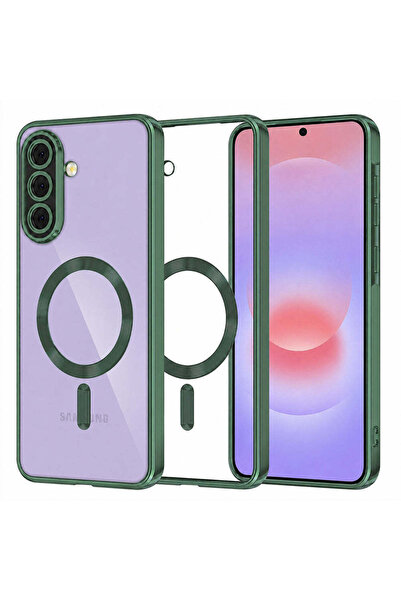 Techsuit Husă pentru Samsung Galaxy A37 5G, Lux Crystal MagSafe, albastru - v...