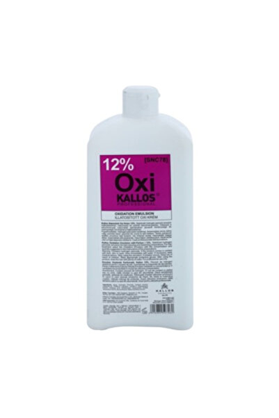 Kallos Emulsie Oxidanta 12% - Oxi Oxidation Emulsion 12%, 1000 ml