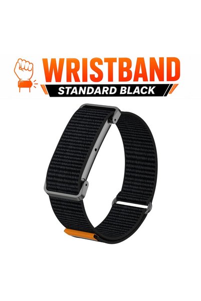 choice2 Google Fitbit Air W-Standard Black 2026 New Nylon Woven Bicep Strap f...