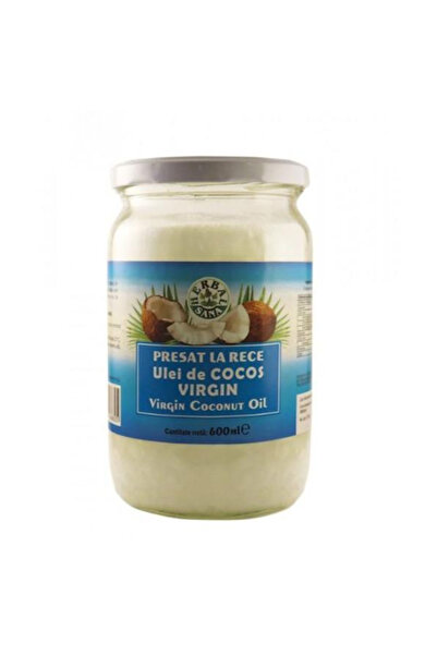 Herbavit Ulei de Cocos Virgin Presat la Rece - Herbavit, 600 ml