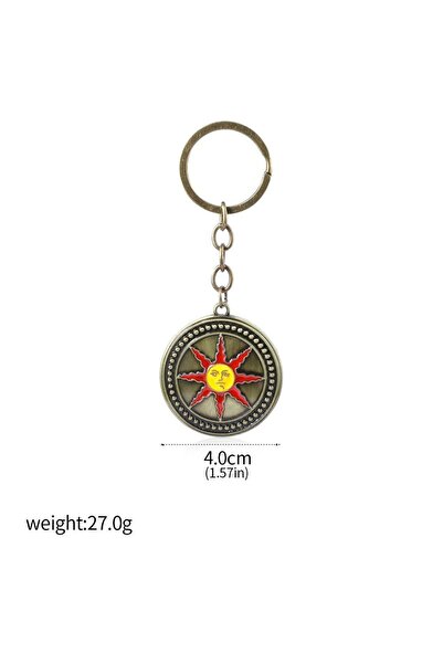 Choice K00308 Game Dark Souls Artorias Sword Keychains Sun Knight Shield Orns...