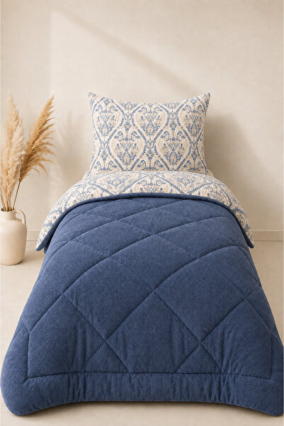 İlay home concept Single Person 4 Piece Wellsoft Fleece Fluffy Sleeping Set /...