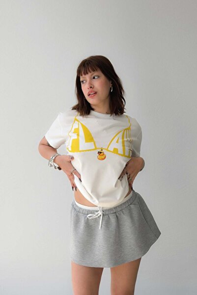Flaw Wear Bikini Printed T-Shirt