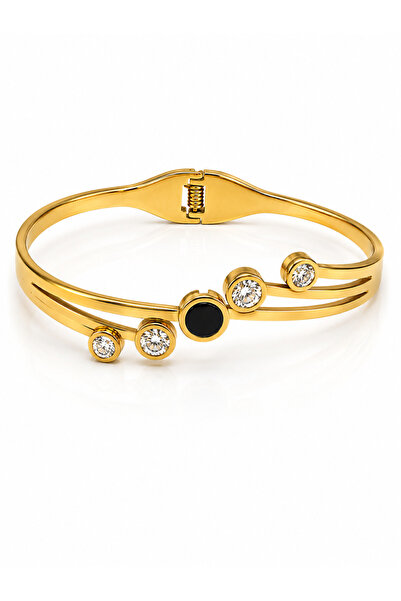 BELLA CİAO Gold-Tone Cuff Bracelet – Design 15