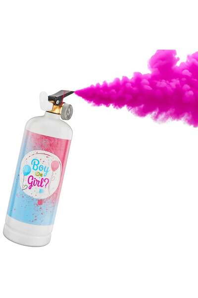 Toybox Gender Reveal Powder Spray for Baby Shower, Girl Pink, 500ml