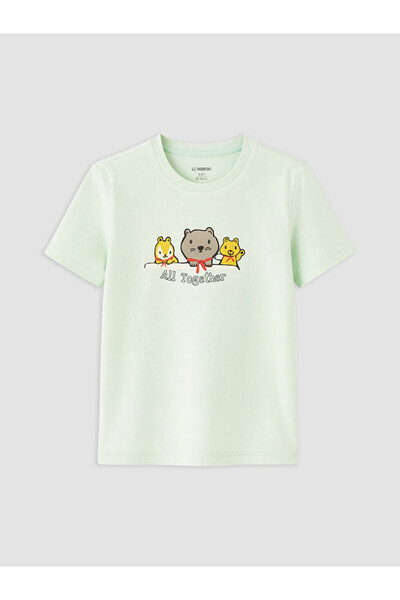 LC Waikiki Lc waikiki crew neck printed boys' t-shirt