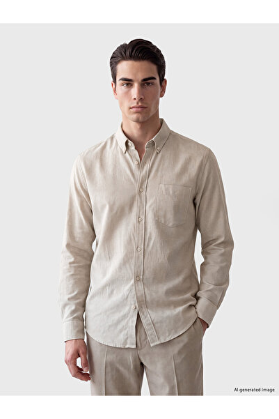 LC Waikiki Standard Fit Dobby Men's Shirt for Style Seekers from Uzg Store