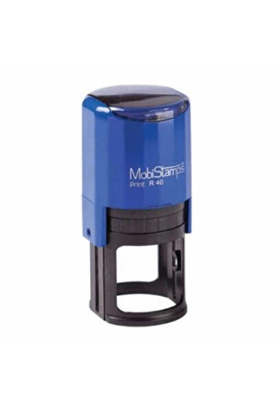 NO NAME Mobistamps R40 40 mm Round Stamp Blank Stamp