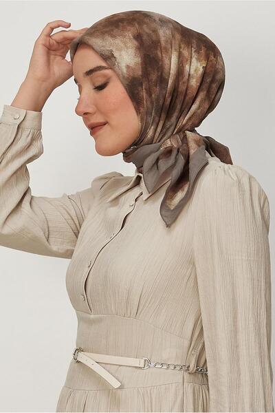 Alvina Patterned Viscose Scarf 8640