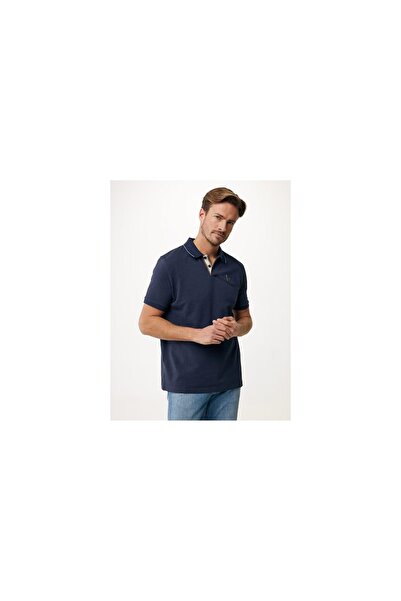 MEXX Polo Μπλούζα Κοντομάνικη Navy Blue