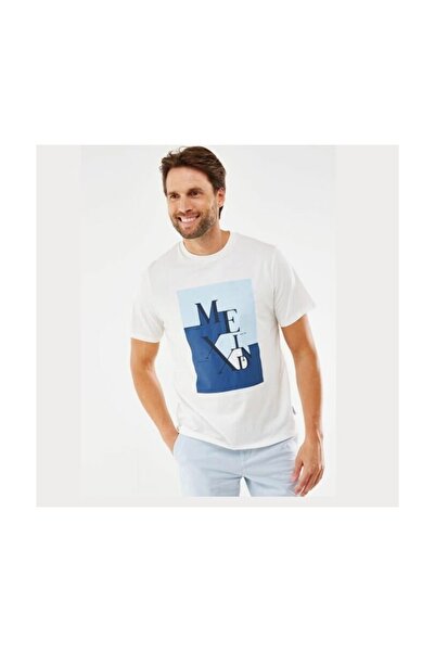 MEXX T-Shirt Με Λαιμόκοψη