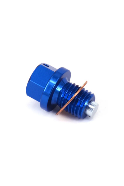 Choice Blue Motorcycle CNC M10*1.25 Billet Magnetic Frame Oil Drain Plug Bolt...