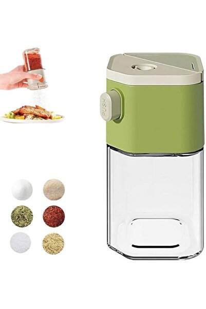 STARSTAR Multifunctional seasoning bottle with salt control, green