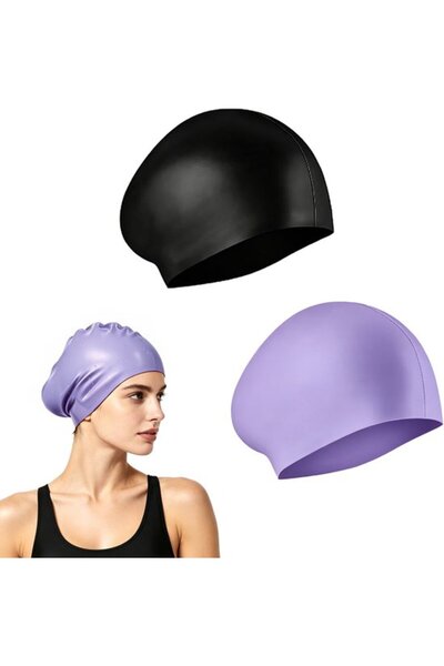 STARSTAR 2 swim caps silicone L.