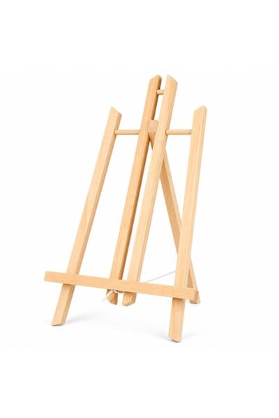 Criando Șevalet de pictură din lemn de pin, 50 cm, pliabil, reglabil, pentru ...